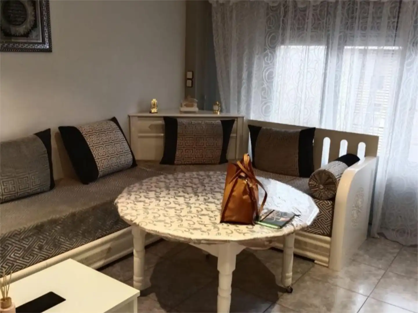 Wohnzimmer von Wohnung zum Verkauf in Móra la Nova mit Klimaanlage, Terrasse und Balkon