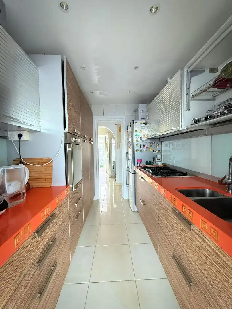 Cocina de Casa o chalet en venta en La Nucia con Aire acondicionado, Calefacción y Jardín privado