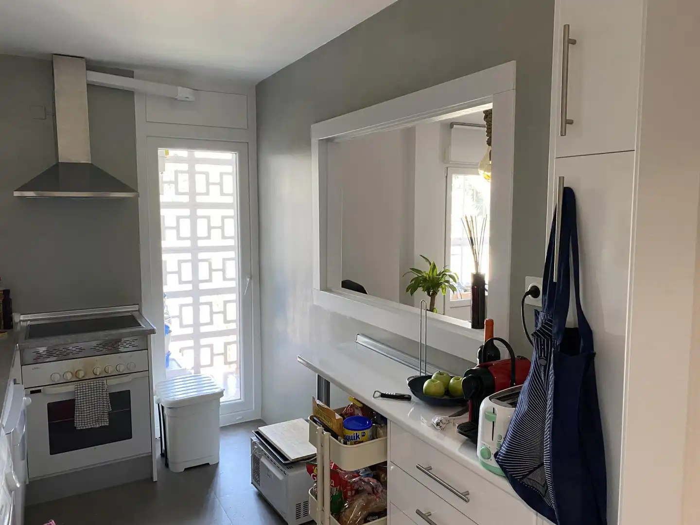 Flat for rent in Calle del Balandro, 3, Alameda de Osuna Flat for rent in Madrid with Air Conditioner, Heating and Private garden