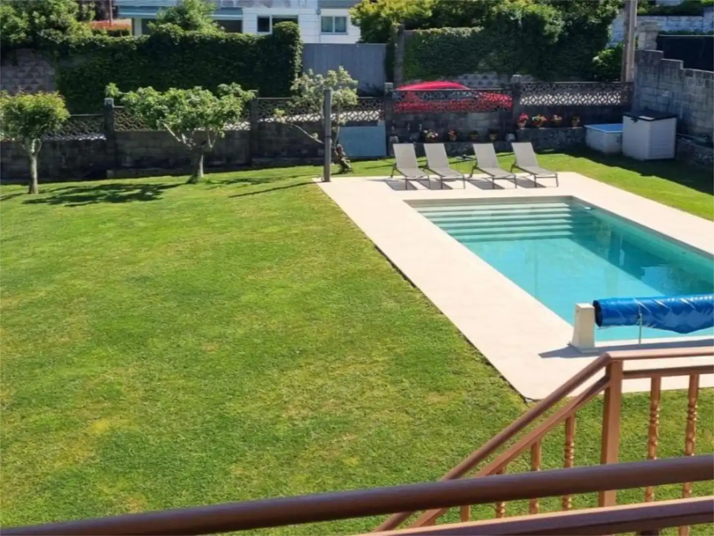 Casa o chalet de alquiler en Aldea Gandarío, 18, Bergondo Piscina de Casa o chalet de alquiler en Bergondo con Calefacción, Parquet y Terraza