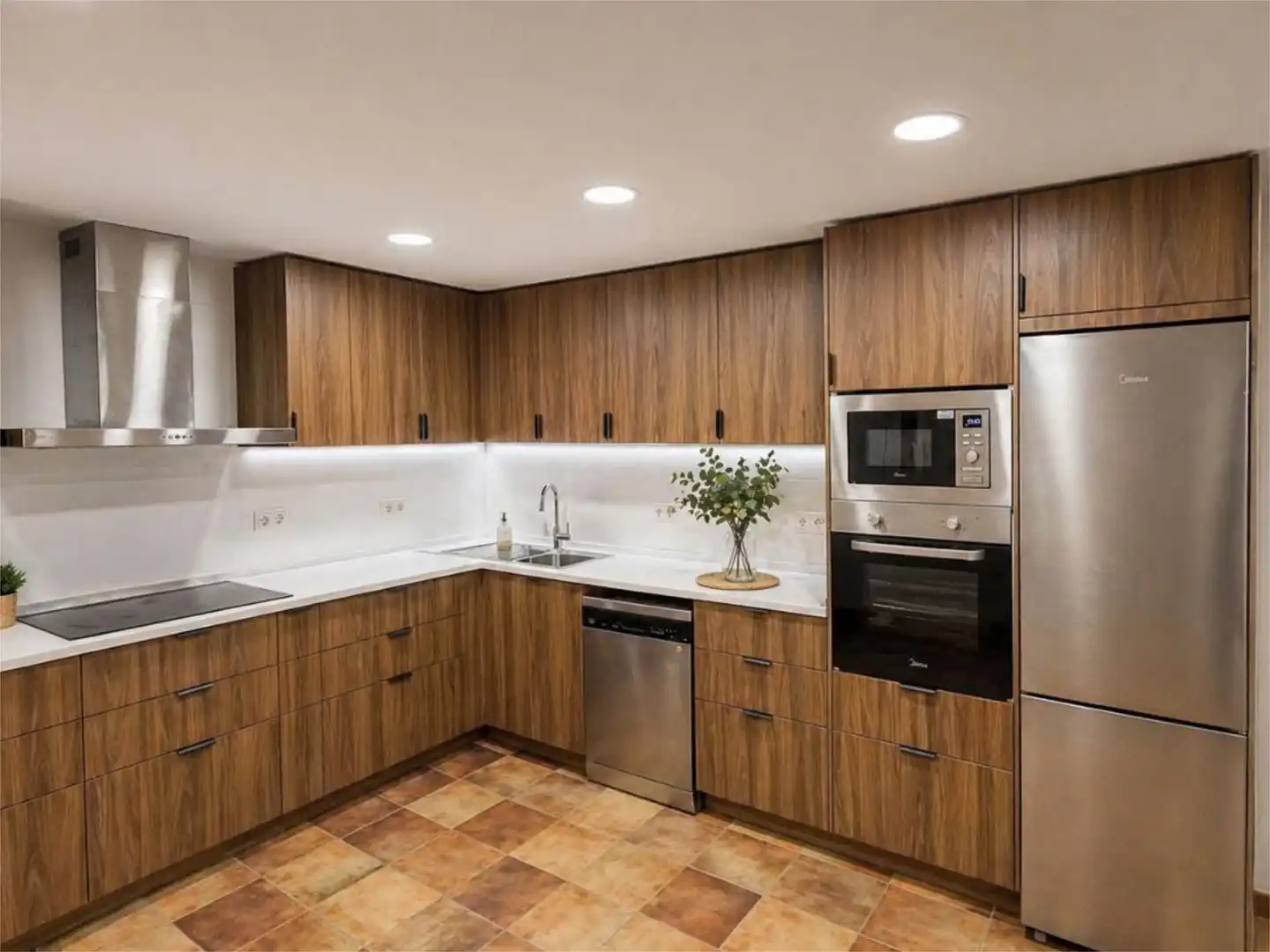 Cocina de Piso en venta en Maruri-Jatabe con Calefacción, Jardín privado y Parquet