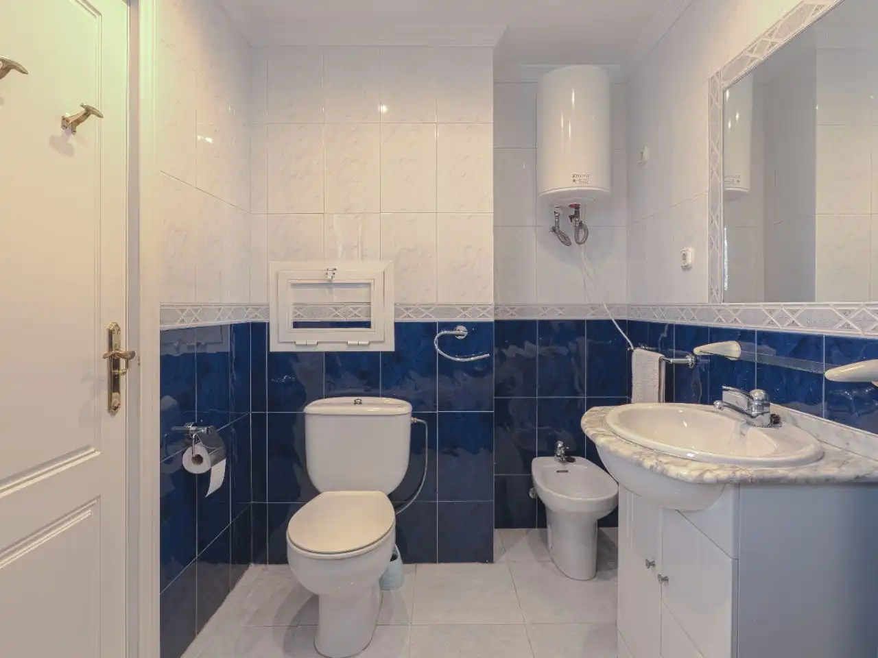 Piso en venta en Guadalmar Baño de Piso en venta en Málaga Capital con Aire acondicionado, Terraza y Piscina