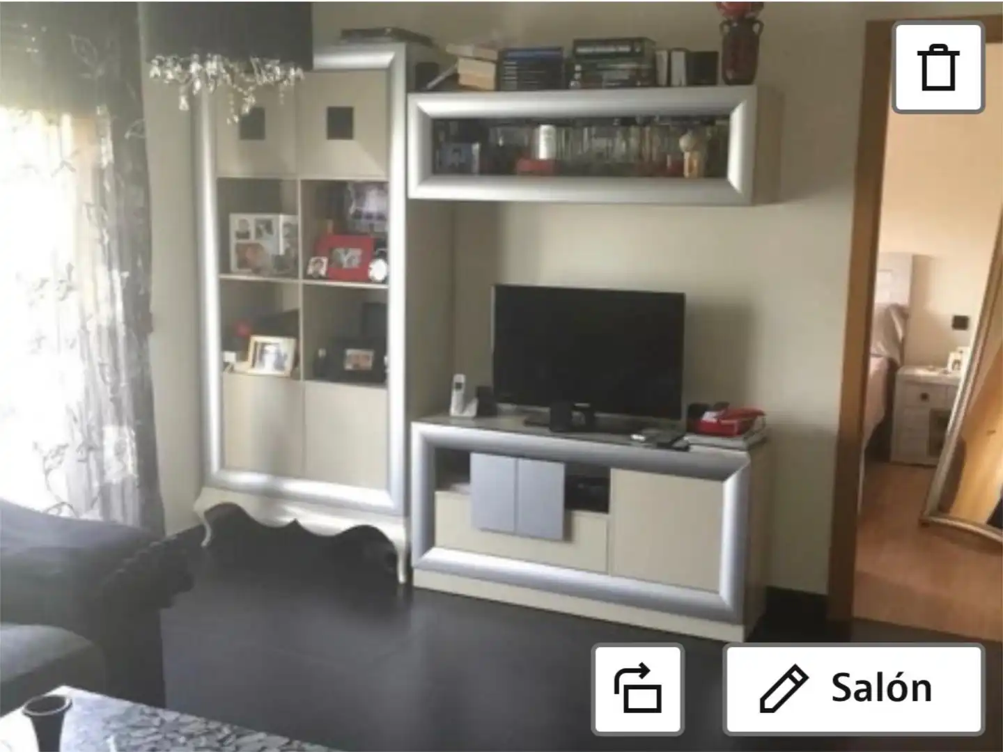 Piso en venta en Calle Berlín, 16, Parque Oeste - Fuente Cisneros Sala de estar de Piso en venta en Alcorcón con Aire acondicionado, Terraza y Piscina