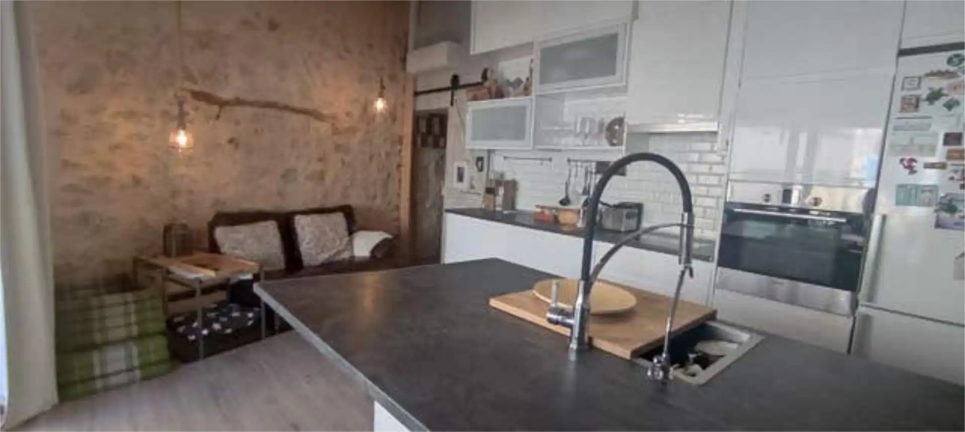 Cocina de Apartamento de alquiler en Lloseta con Terraza y Amueblado