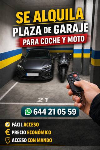 Garaje en Alquiler en Carrer del Donant, 3 en Villafranqueza