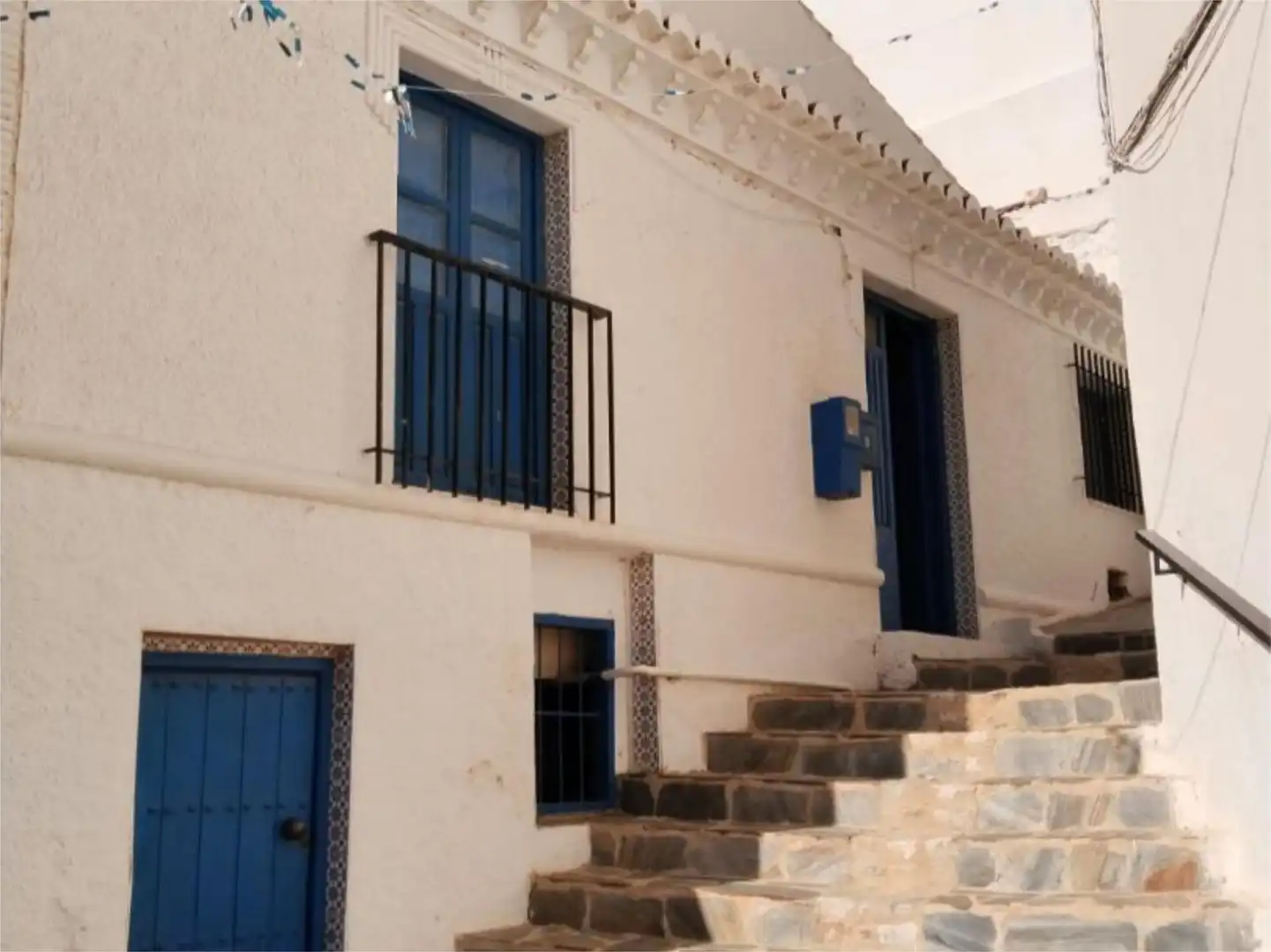 Vista exterior de Casa adosada en venta en Lújar