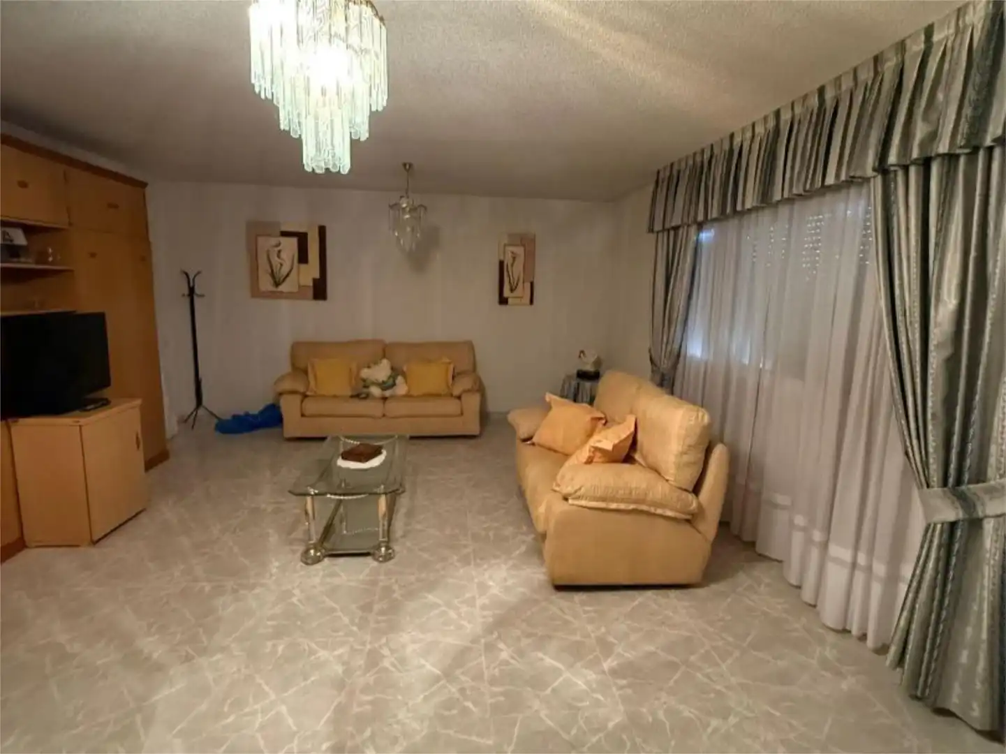 Piso en venta en Calle de la Libertao, 7, Zarza de Tajo Sala de estar de Piso en venta en Zarza de Tajo con Aire acondicionado, Calefacción y Terraza
