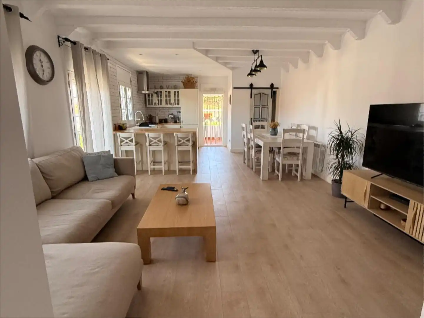 Dining room of Flat for sale in Mont-roig del Camp  with Air Conditioner and Terrace