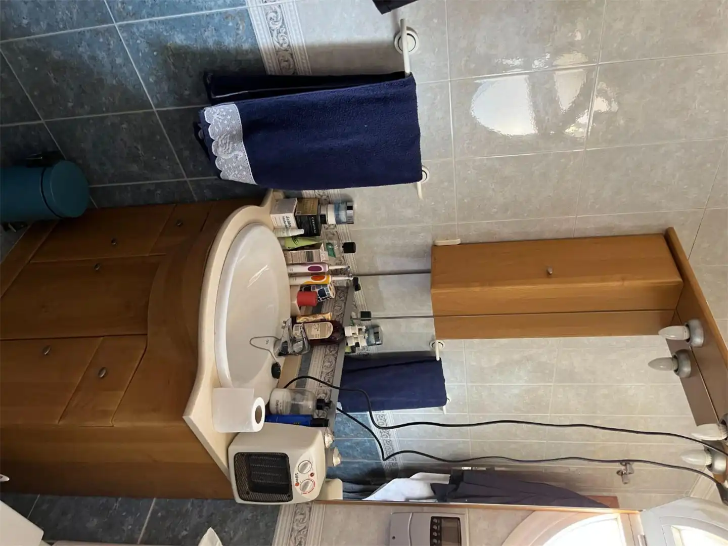 Bathroom of Flat for sale in Málaga Capital  with Air Conditioner, Heating and Private garden