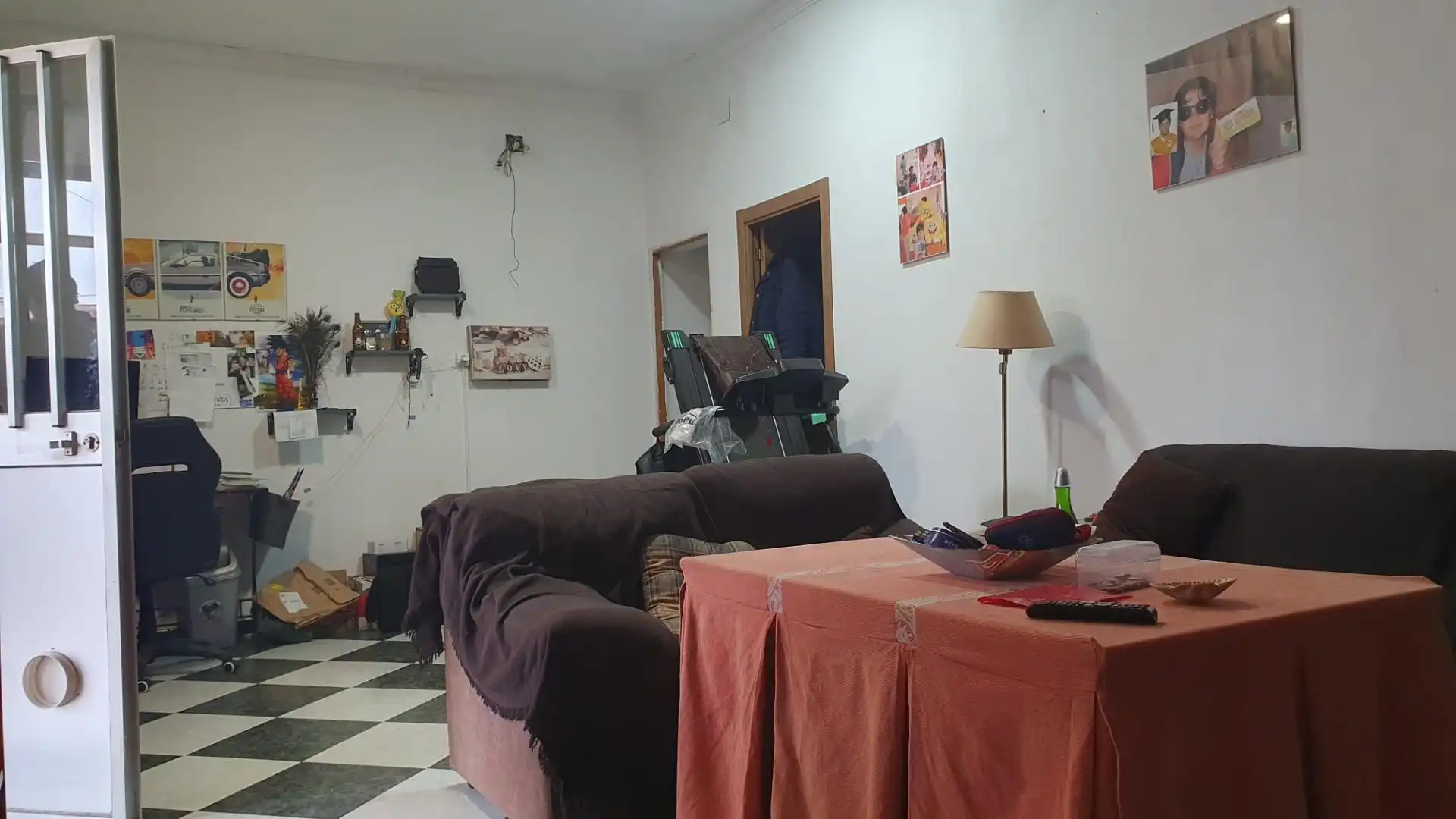Sala de estar de Casa adosada en venta en Pilas con Aire acondicionado, Terraza y Balcón
