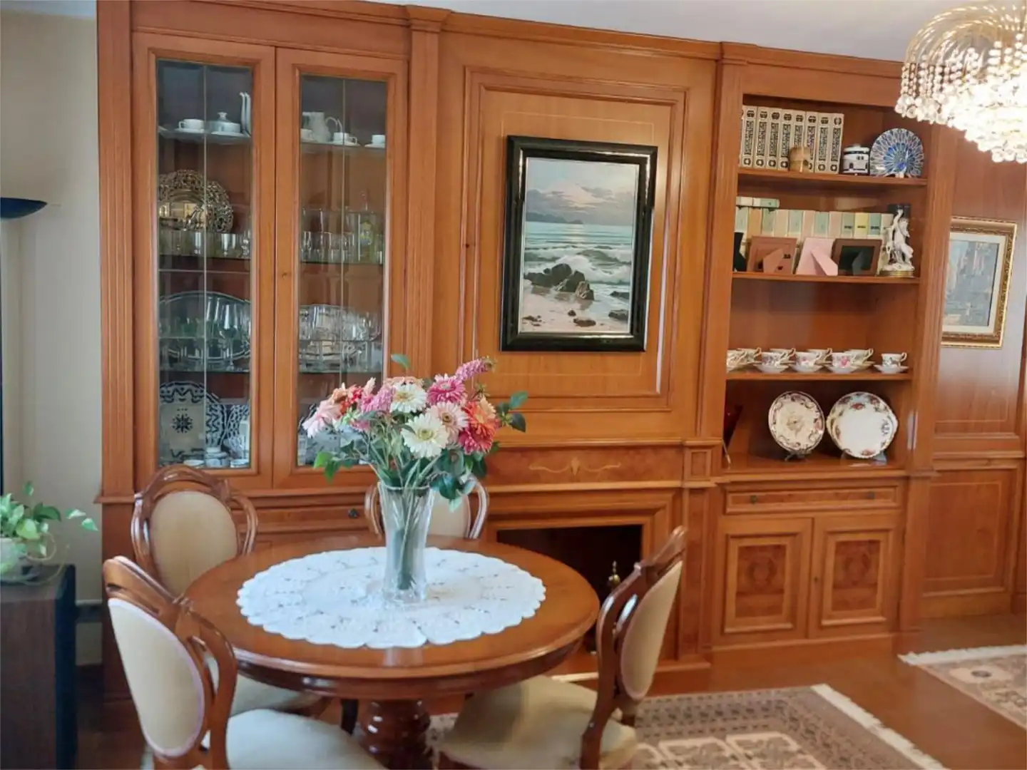Piso en venta en Rúa Juan Flórez, 148, Falperra - Santa Lucía Comedor de Piso en venta en A Coruña Capital con Calefacción, Parquet y Amueblado