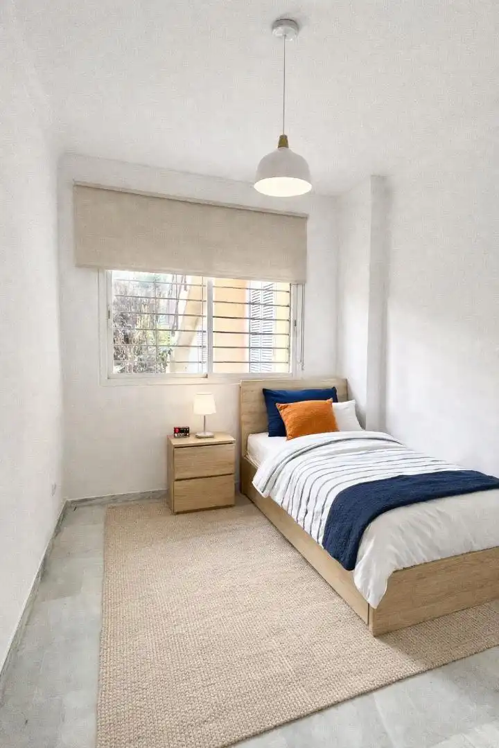 Flat for sale in Calle José Manuel Vallés, 37, Los Jardines de Marbella - La Ermita Bedroom of Flat for sale in Marbella with Air Conditioner, Heating and Terrace
