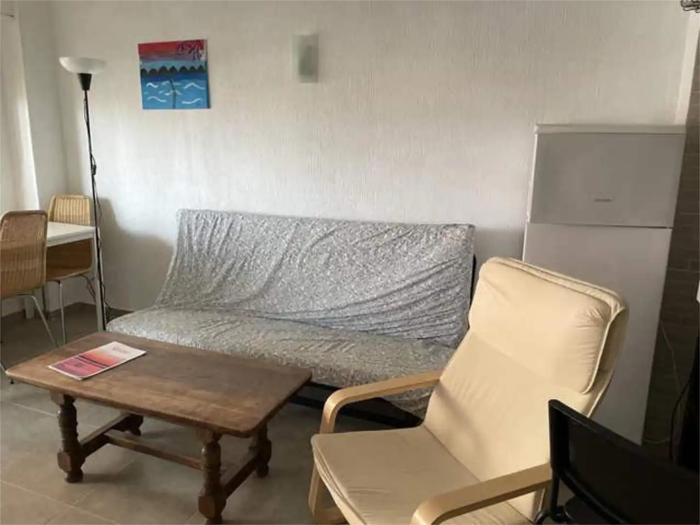 Sala de estar de Piso de alquiler en Punta Umbría con Terraza, Amueblado y Se aceptan mascotas