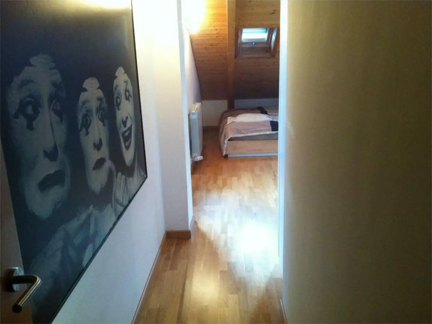 Ático para compartir en Sabiñánigo con Calefacción, Parquet y Terraza