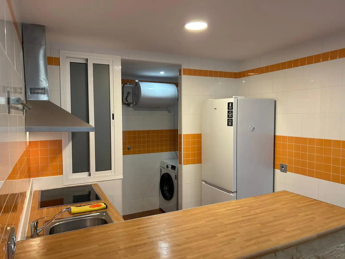 Küche von Wohnung zum Verkauf in Dos Hermanas mit Klimaanlage