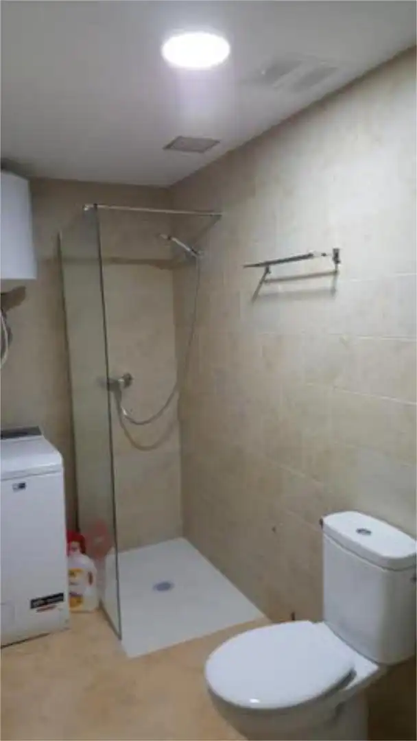 Bany de Loft de lloguer en Málaga amb Calefacció, Terrassa i Moblat