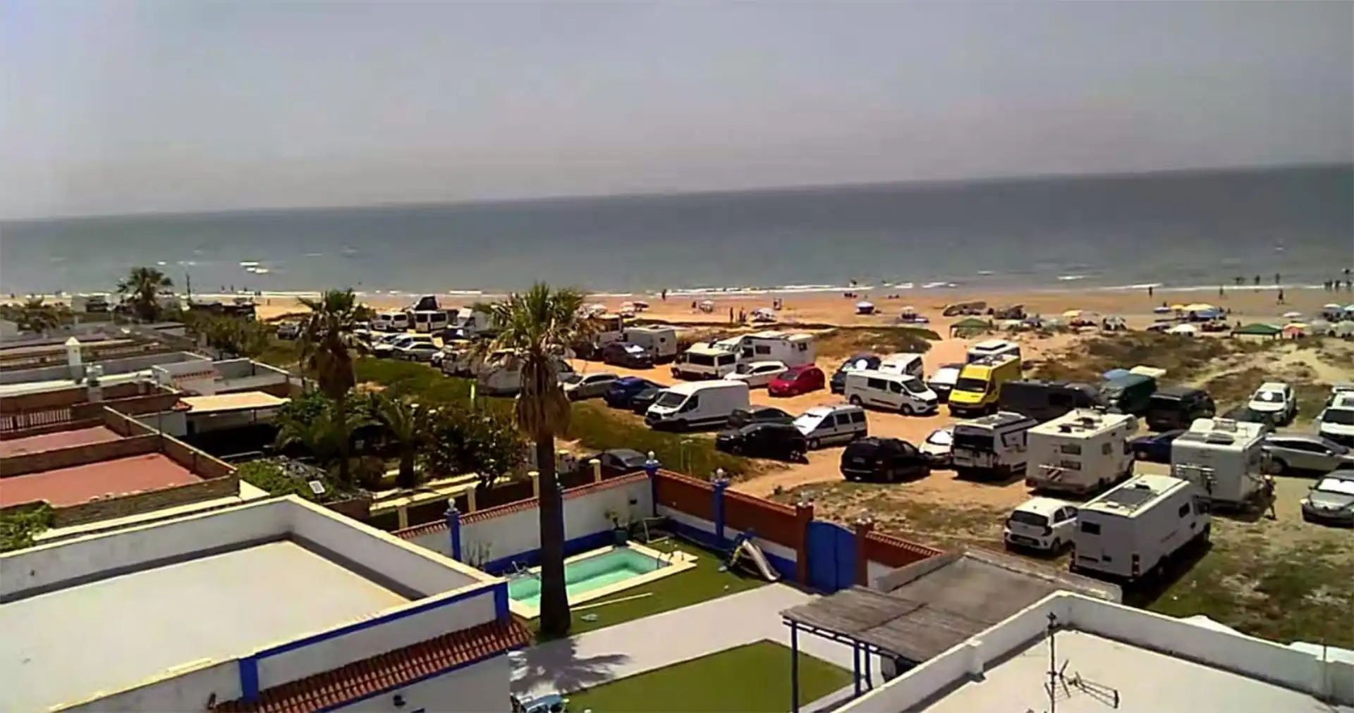 Aparcament de Finca rústica de lloguer en Rota amb Aire condicionat, Calefacció i Terrassa