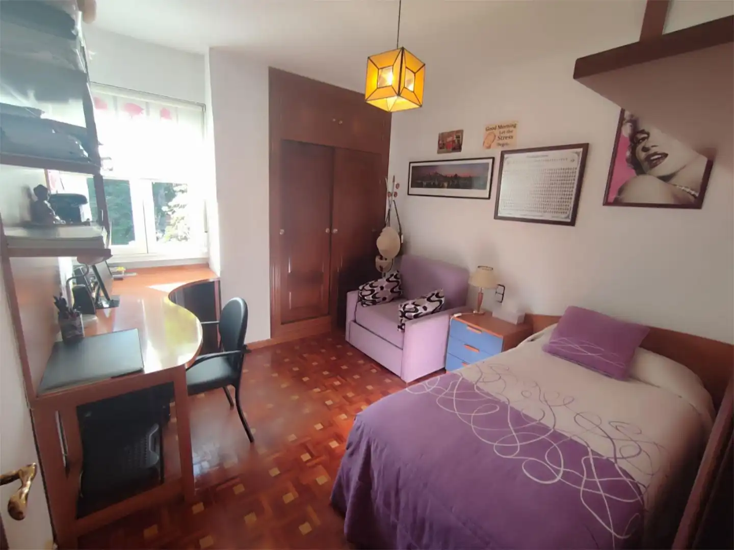 Flat for sale in Calle Santiago Amón, 31, Auditorio Bedroom of Flat for sale in Las Rozas de Madrid with Air Conditioner, Terrace and Swimming Pool