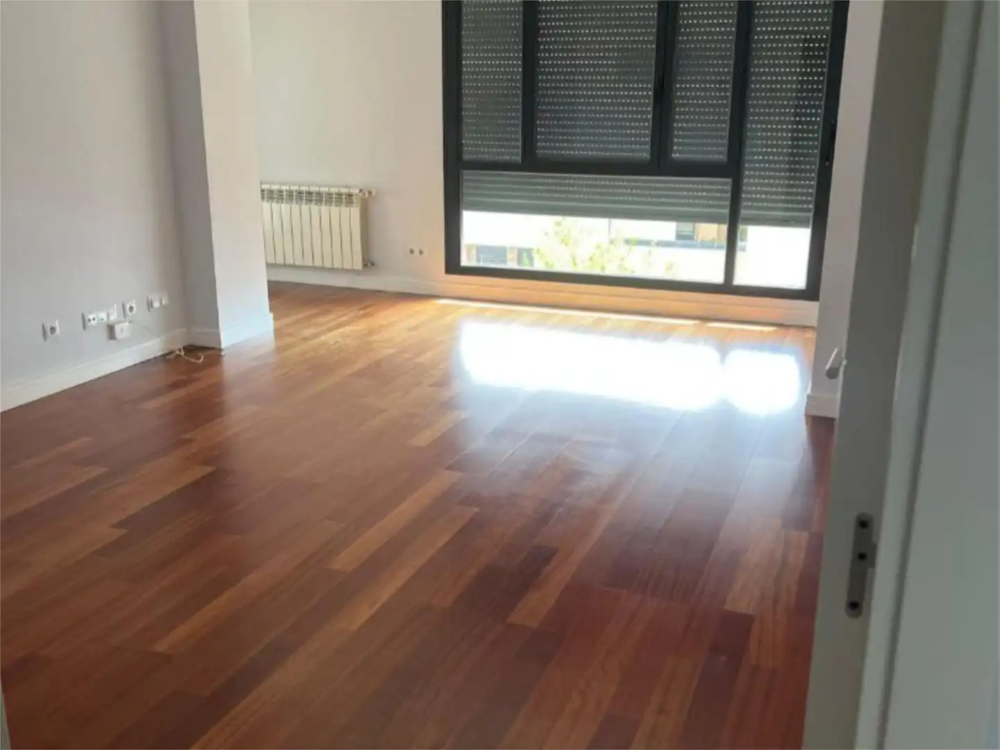Sala d'estar de Pis de lloguer en Alcobendas amb Aire condicionat, Calefacció i Parquet