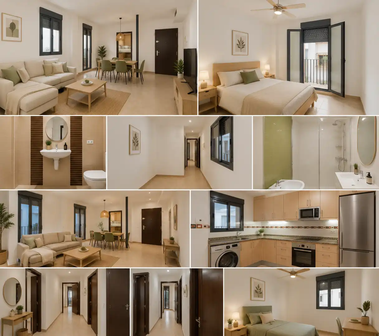 Wohnung zur Miete in Carrer Papa Lino, 6, L'Alcúdia Schlafzimmer von Wohnung zur Miete in L'Alcúdia mit Klimaanlage, Terrasse und Balkon
