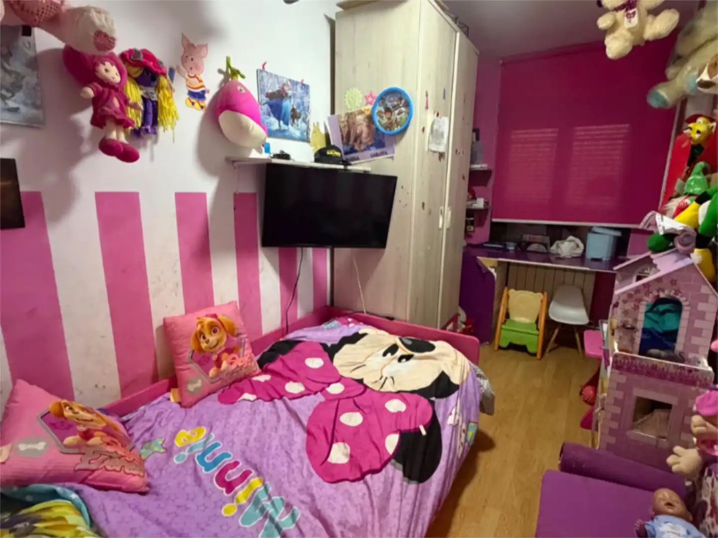 Schlafzimmer von Wohnung zum Verkauf in Garganta la Olla mit Klimaanlage, Heizung und Parkett