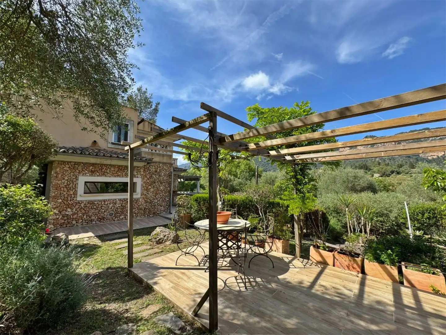 Terrassa de Casa o xalet en venda en Puigpunyent amb Terrassa, Piscina i Balcó