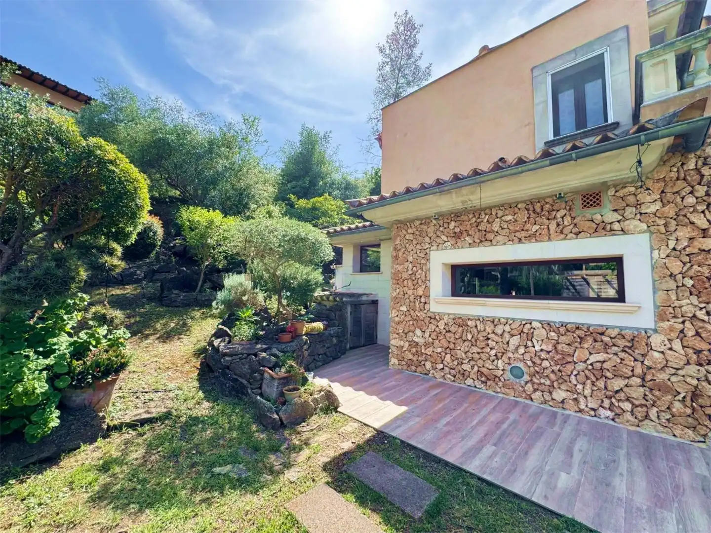 Jardí de Casa o xalet en venda en Puigpunyent amb Terrassa, Piscina i Balcó