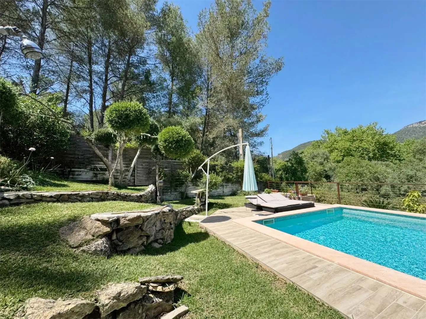 Garden of Houses for sale in Puigpunyent  with Terrace, Swimming Pool and Balcony