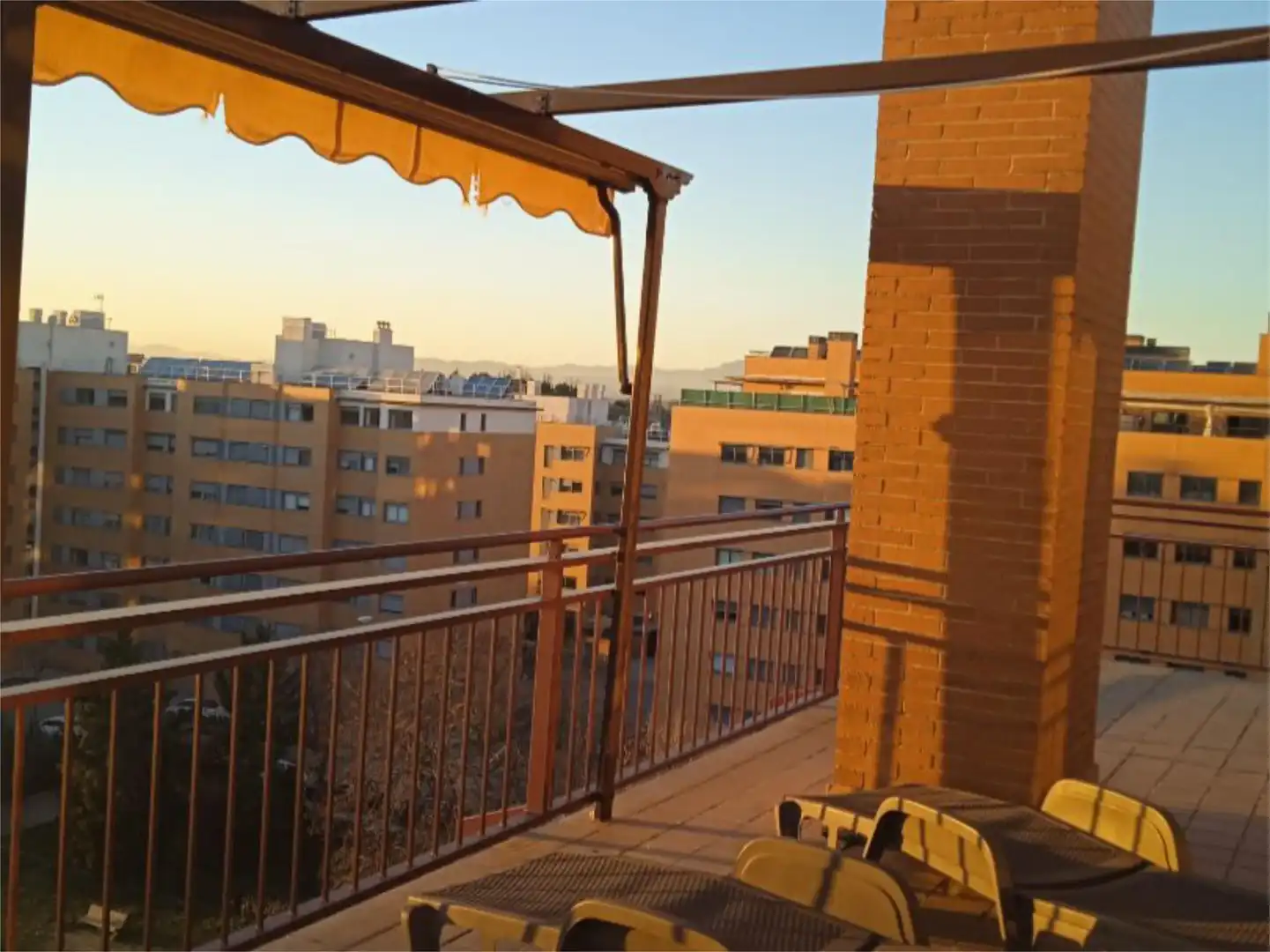 Terraza de Piso de alquiler en  Madrid Capital con Aire acondicionado, Calefacción y Terraza