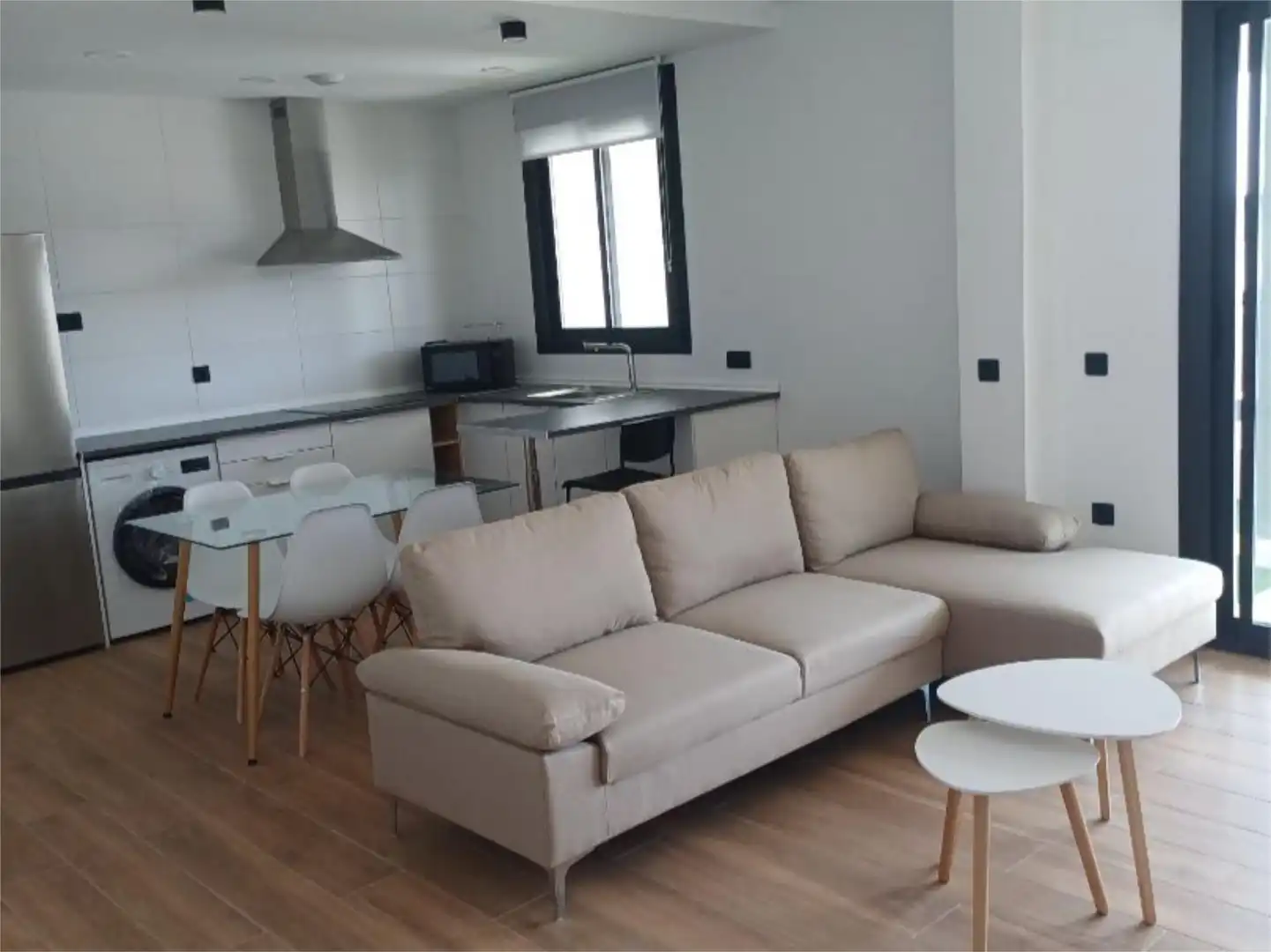 Wohnzimmer von Wohnung zur Miete in Alcalá de Guadaira mit Klimaanlage, Terrasse und Abstellraum