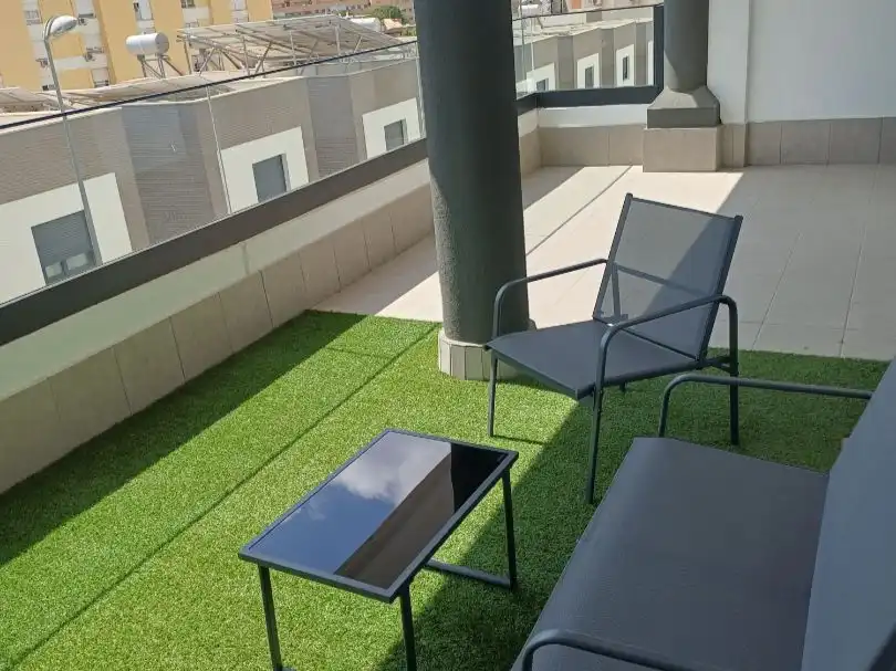 Flat for rent in Calle Montecarmelo 8, 8, La Paz Terrace of Flat for rent in Alcalá de Guadaira with Air Conditioner, Terrace and Storage room