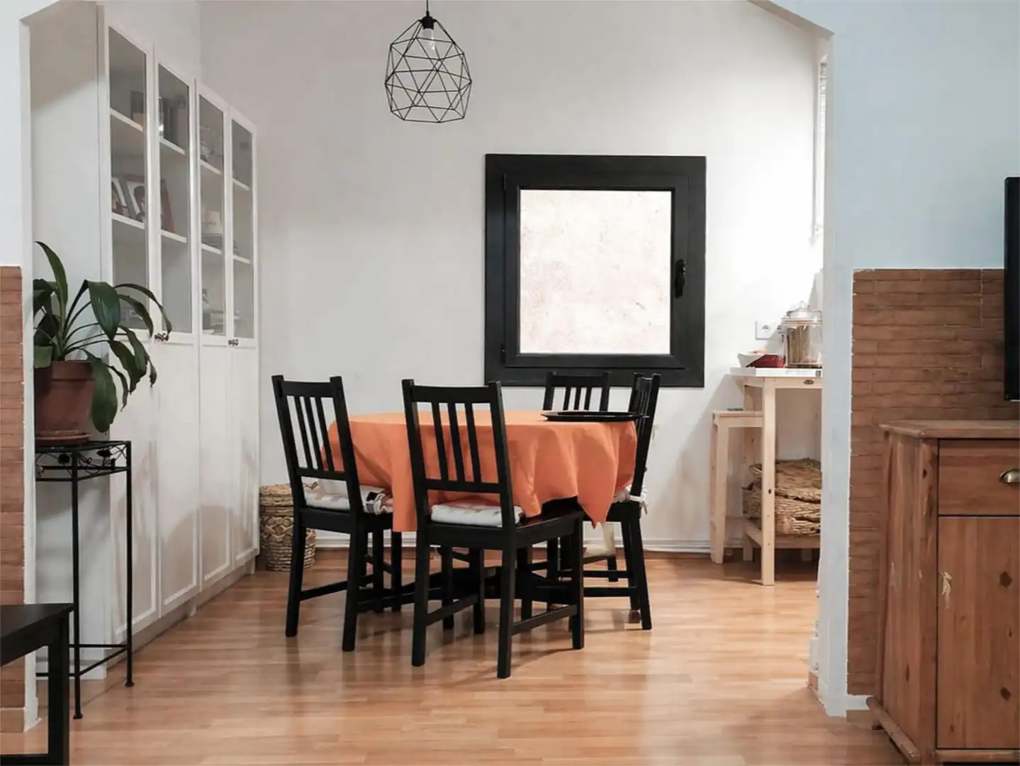 Dining room of Flat for sale in Montgat  with Air Conditioner, Heating and Parquet flooring