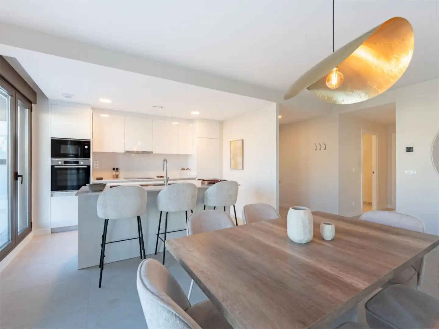 Kitchen of Flat for sale in Estepona  with Air Conditioner, Terrace and Swimming Pool