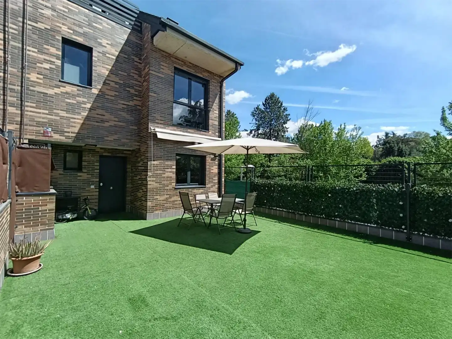 Terrassa de Casa o xalet de lloguer en Tres Cantos amb Aire condicionat, Calefacció i Jardí privat