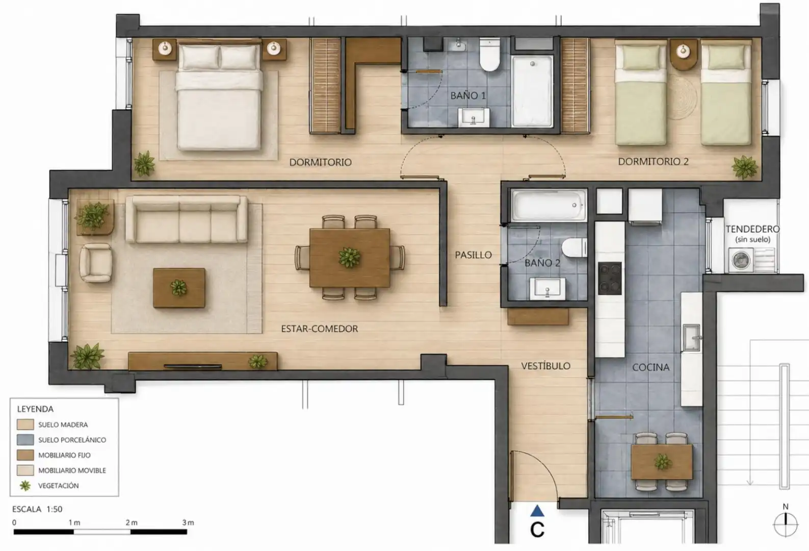 Wohnung zum Verkauf in Altos Hornos de Vizcaya Hiribidea, 2-a, Rontegui - Pormetxeta Wohnung zum Verkauf in Barakaldo