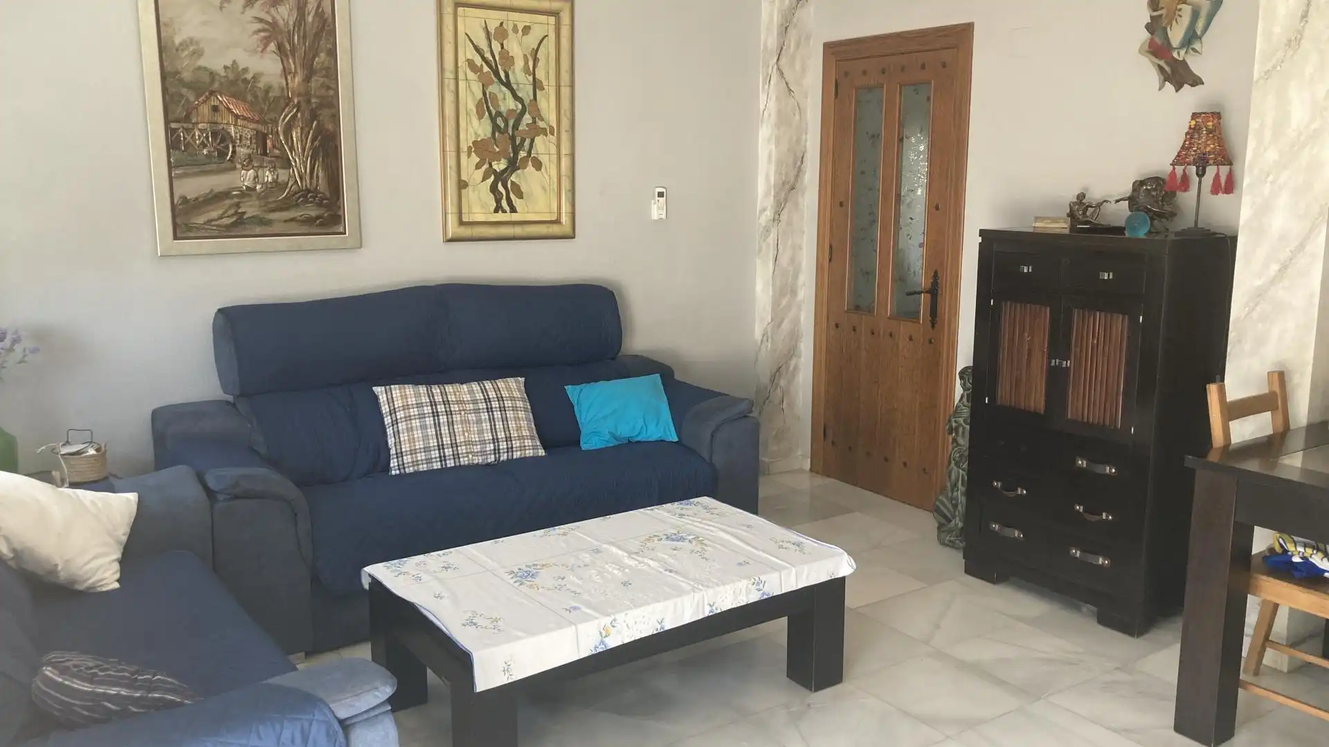 Attic for sale in Calle Plomo, 2, Martín Carpena - Torre del Río Living room of Attic for sale in Málaga with Air Conditioner, Terrace and Storage room