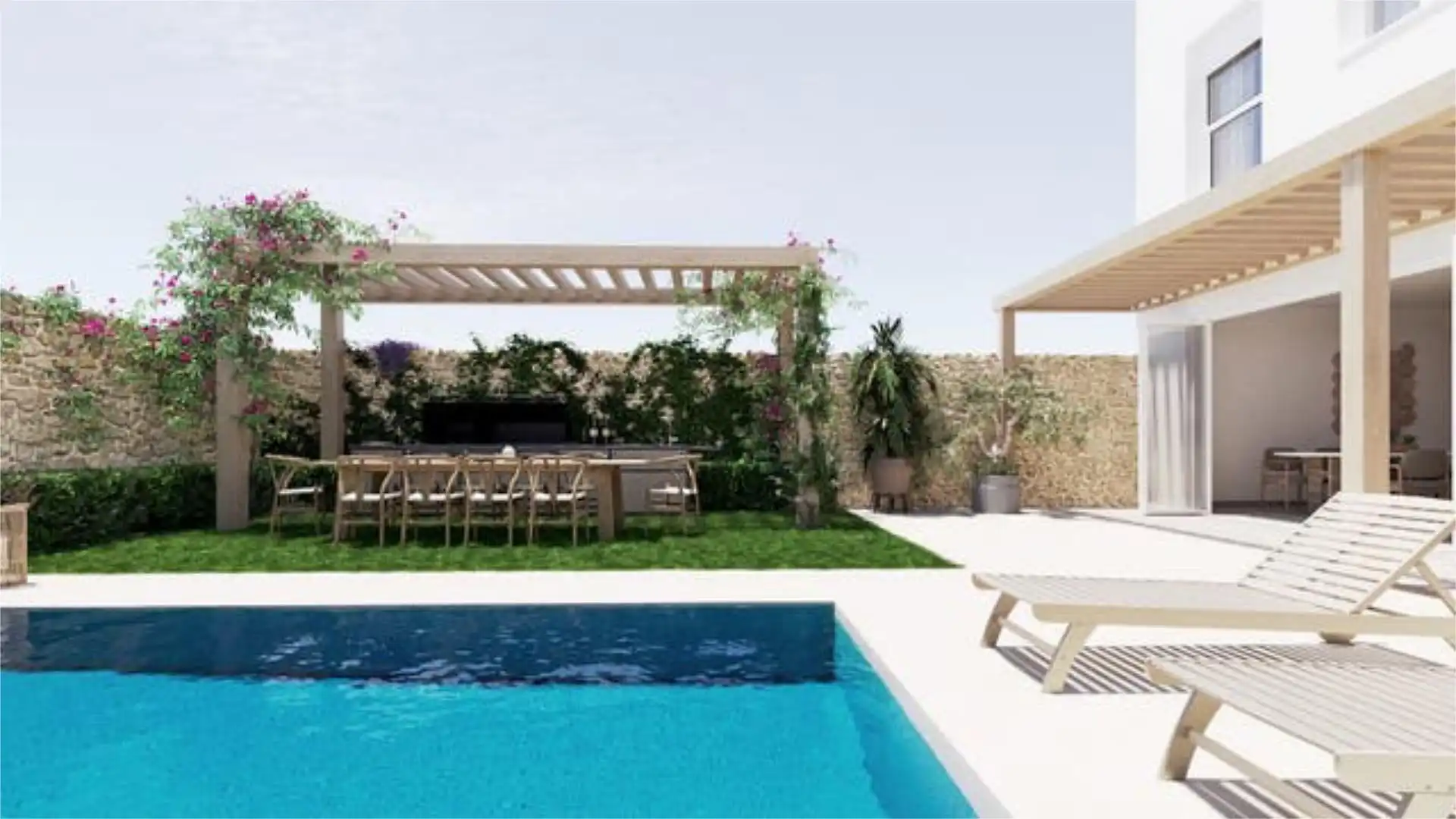 Terrassa de Casa o xalet en venda en  Palma de Mallorca amb Jardí privat i Piscina