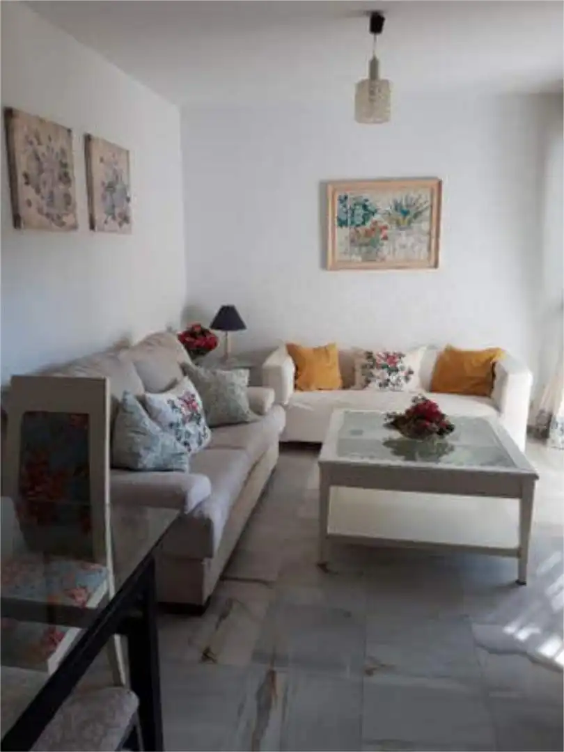 Sala de estar de Apartamento de alquiler en El Puerto de Santa María con Terraza y Piscina
