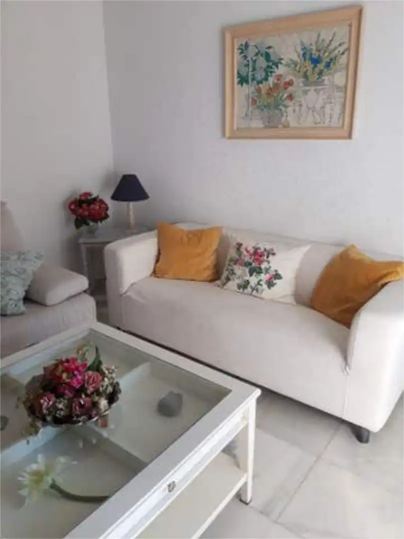 Sala de estar de Apartamento de alquiler en El Puerto de Santa María con Terraza y Piscina