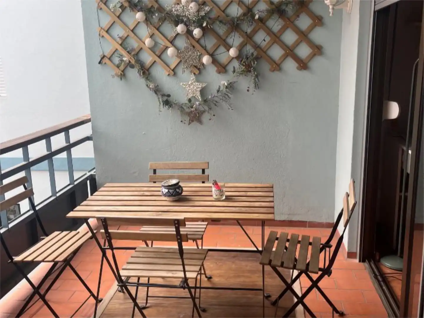 Terrace of Flat for rent in  Santa Cruz de Tenerife Capital  with Air Conditioner, Terrace and Storage room