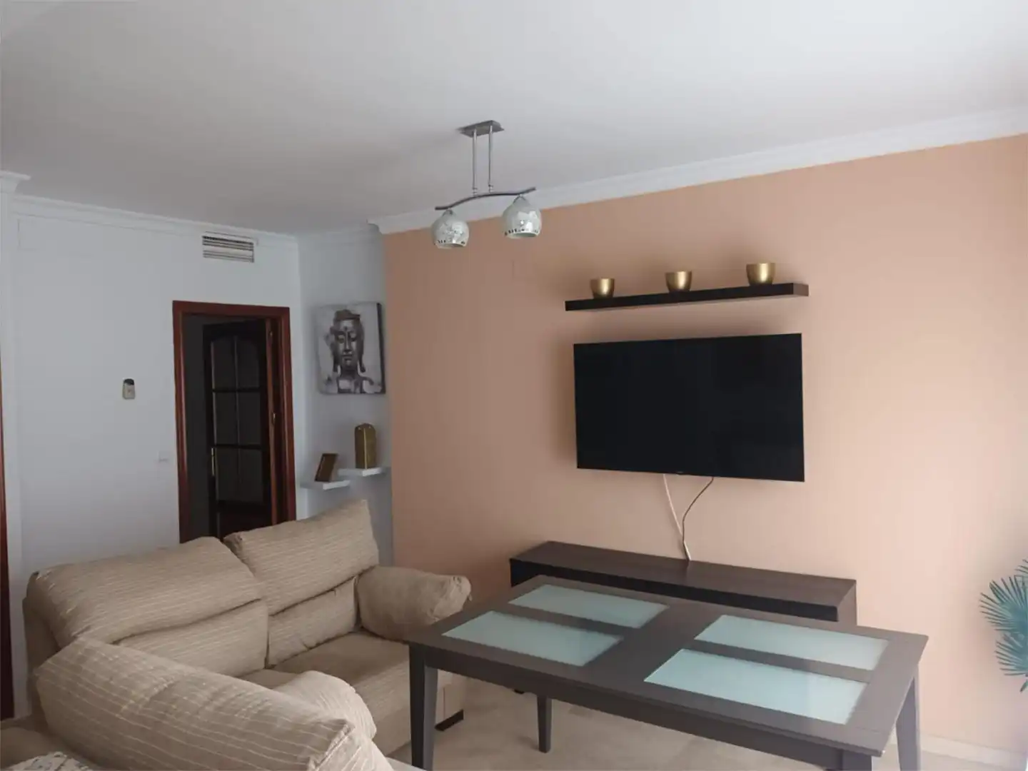 Sala de estar de Piso de alquiler en  Córdoba Capital con Aire acondicionado y Balcón