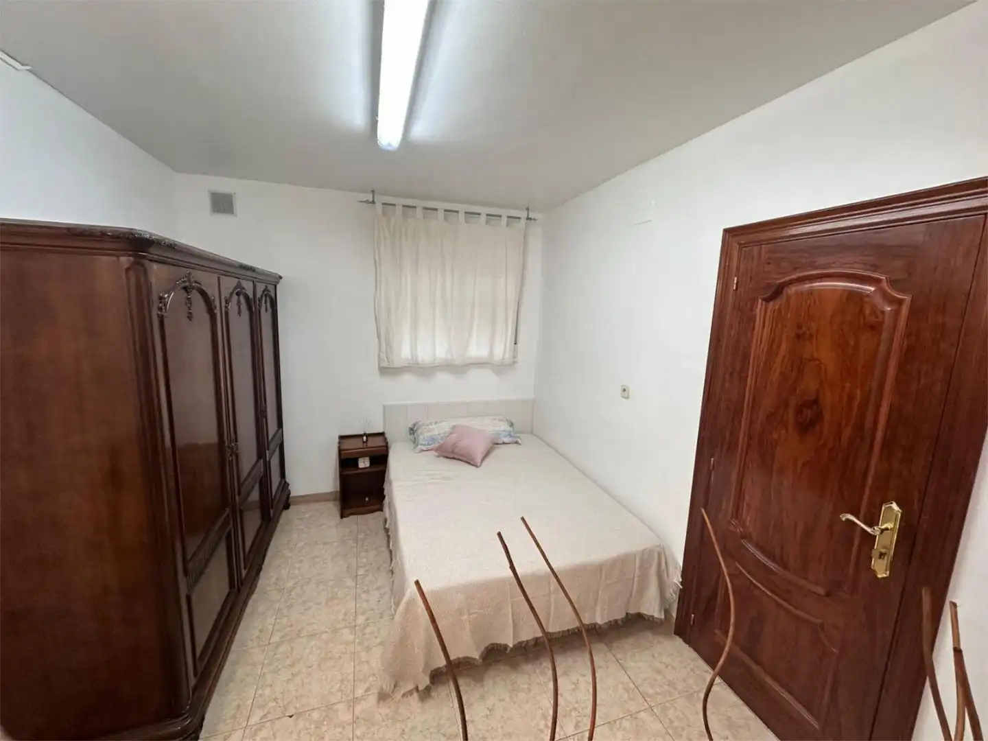 Schlafzimmer von Einfamilien-Reihenhaus zur untervermieten in Cerdanyola del Vallès mit Klimaanlage, Heizung und Privatgarten