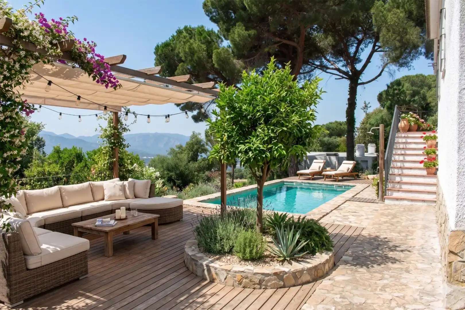 Terrace of Country homes for sale in Santa Cristina d'Aro  with Balcony