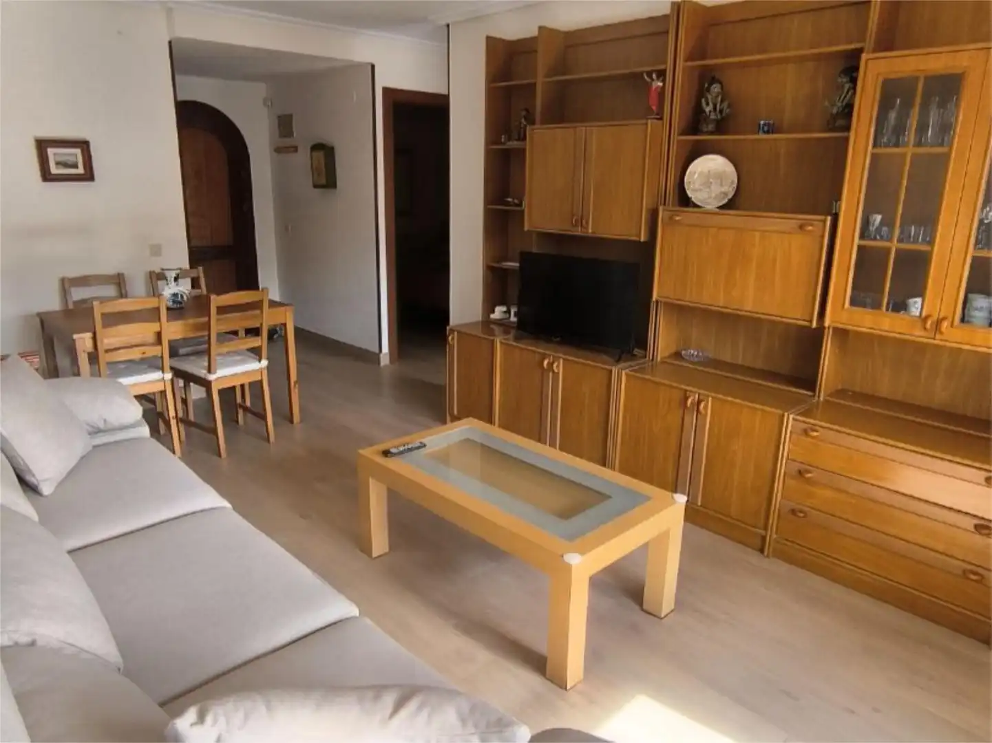 Sala de estar de Piso de alquiler en Lesaka con Jardín privado, Terraza y Amueblado