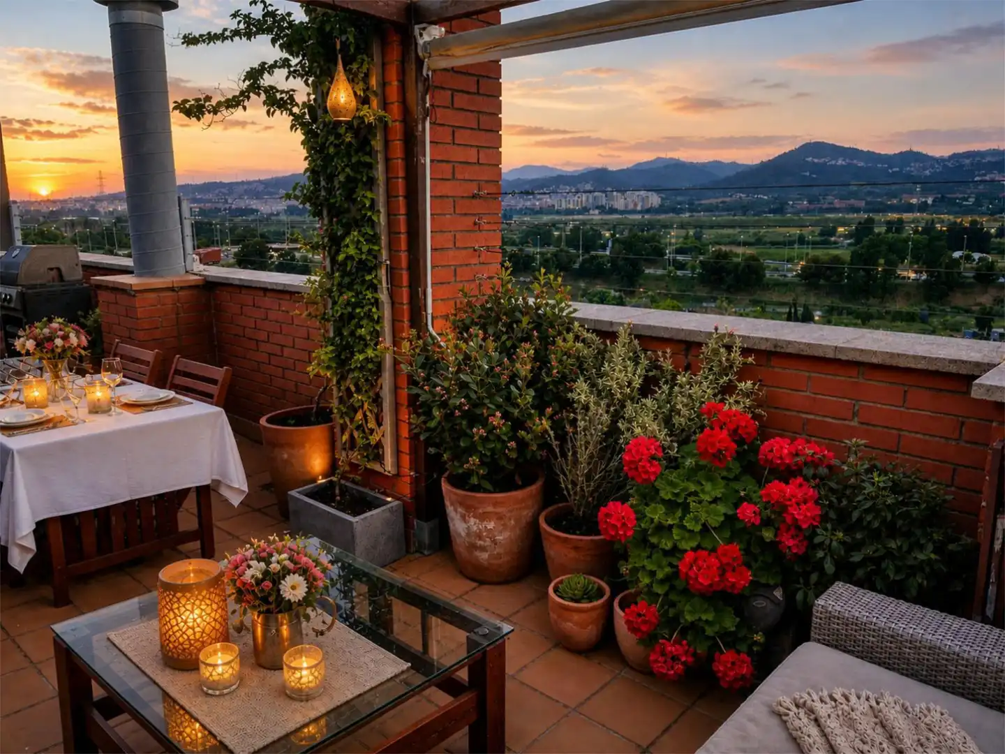 Terraza de Piso en venta en Sant Joan Despí con Aire acondicionado, Terraza y Piscina
