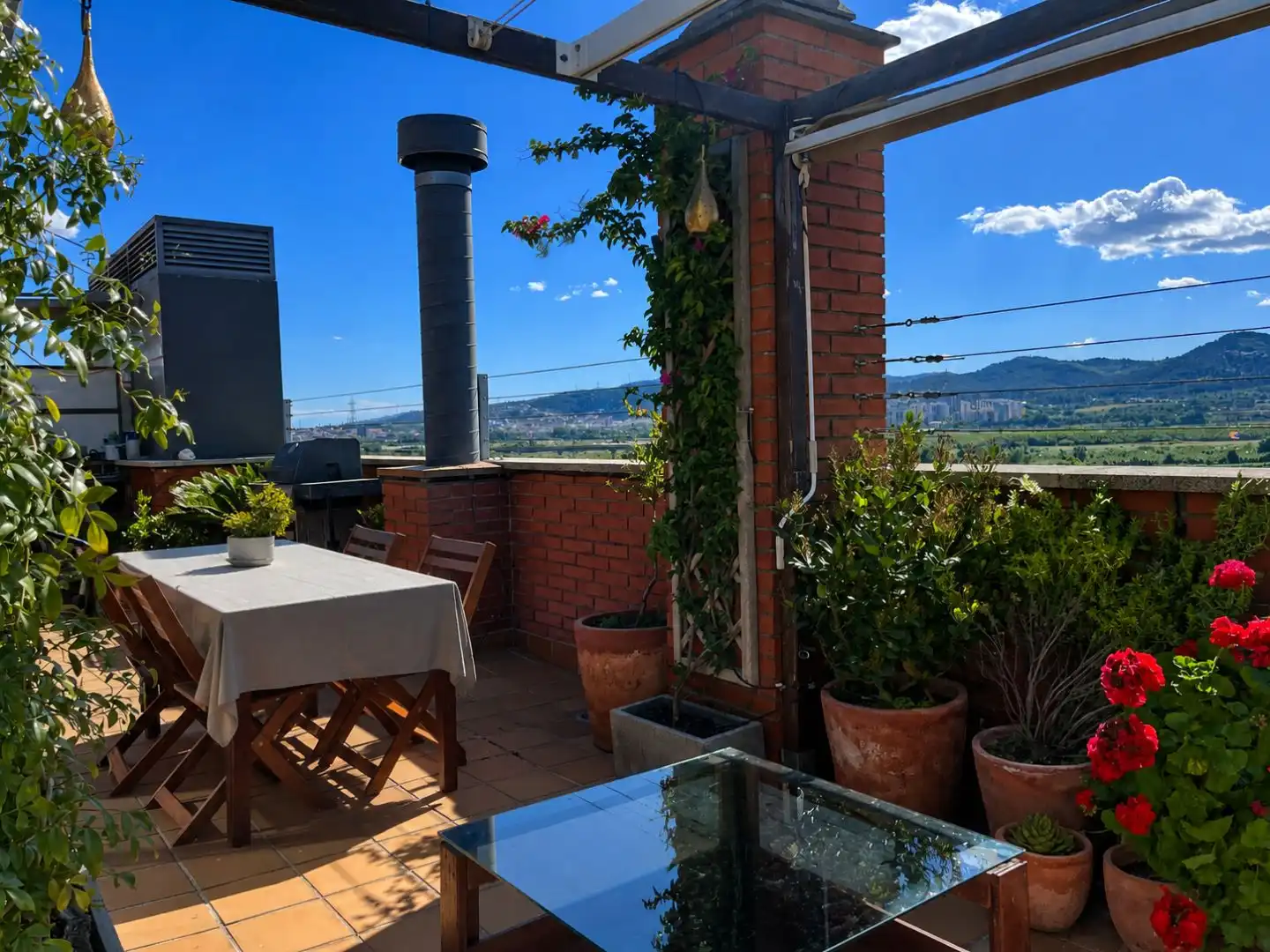 Wohnung zum Verkauf in Carrer Maria Tarrida, 4, Eixample Terrasse von Wohnung zum Verkauf in Sant Joan Despí mit Klimaanlage, Terrasse und Schwimmbad