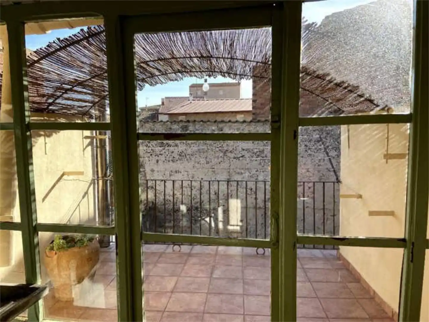Terrassa de Casa o xalet en venda en Algerri amb Calefacció, Jardí privat i Terrassa