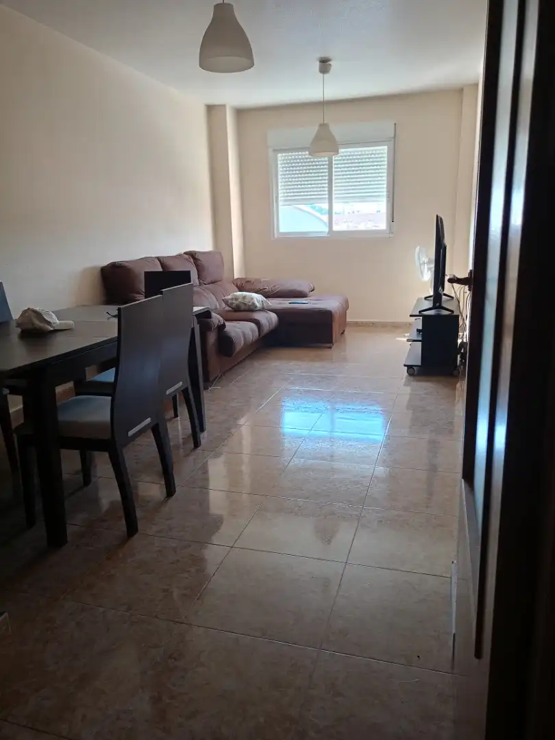 Piso de alquiler en Calle Calvario, 109, Espinardo Sala de estar de Piso de alquiler en Murcia con Amueblado