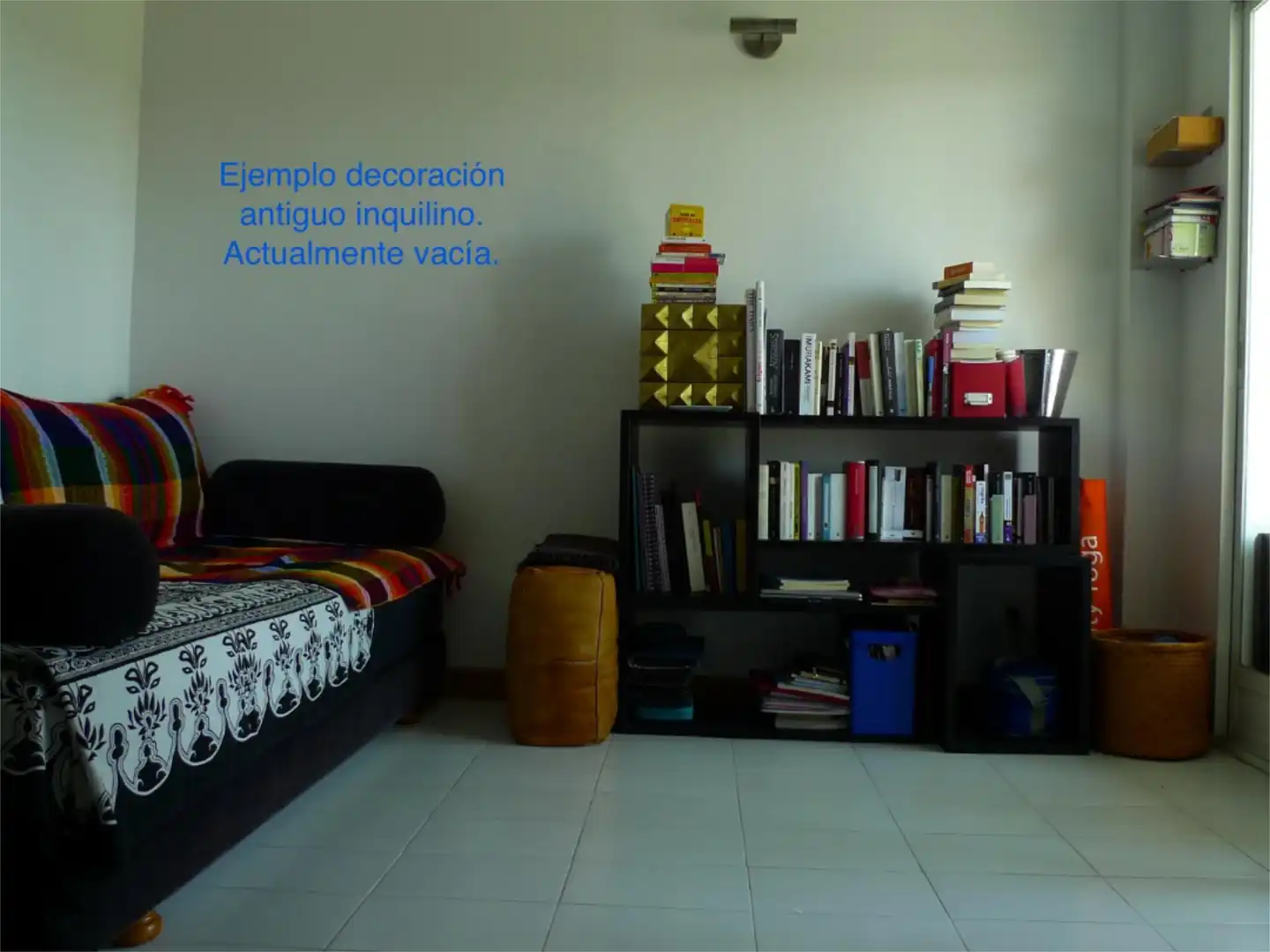 Sala de estar de Piso de alquiler en  Madrid Capital con Balcón y Videoportero