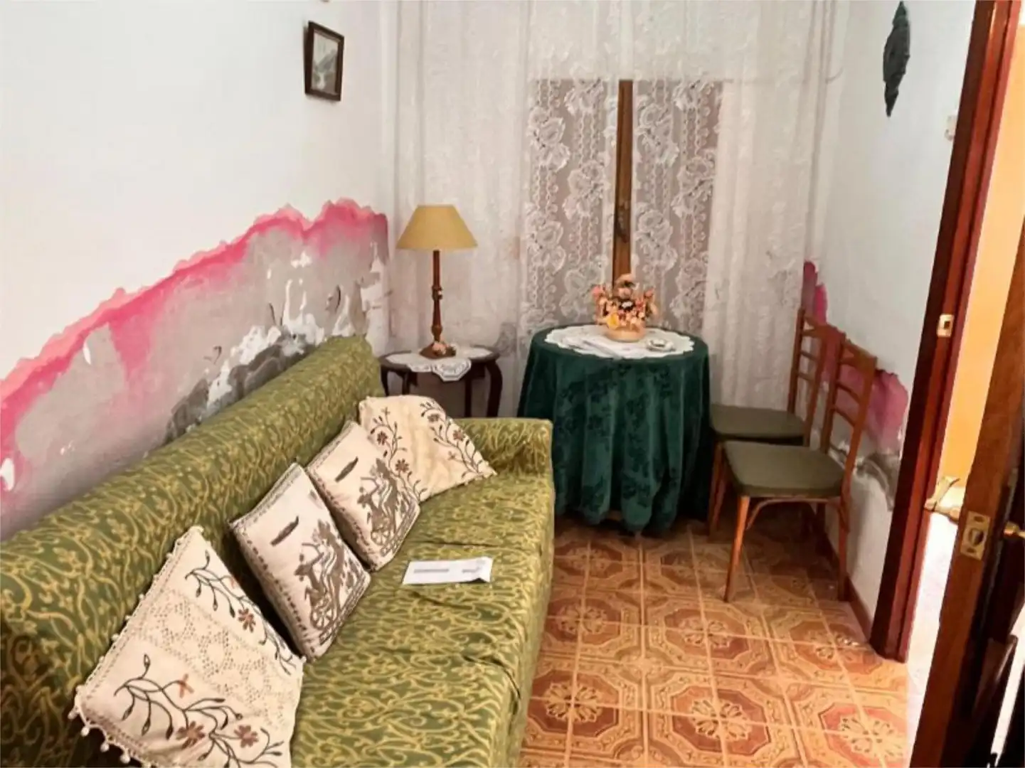 Living room of Flat for sale in Jabalquinto  with Furnished and Balcony